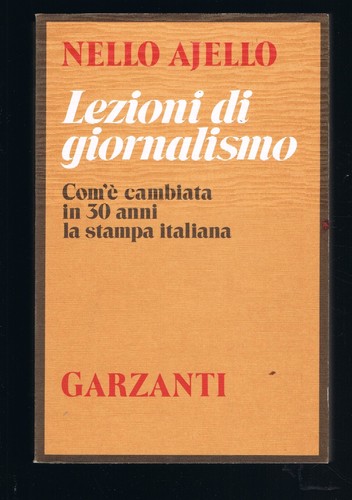Lezioni giornalismo - lezioni,