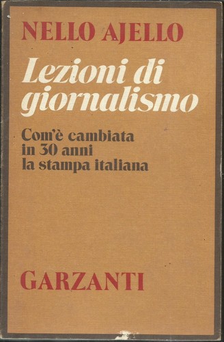 Nello ajello lezioni - nello,