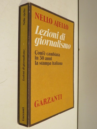 Lezioni giornalismo - di,